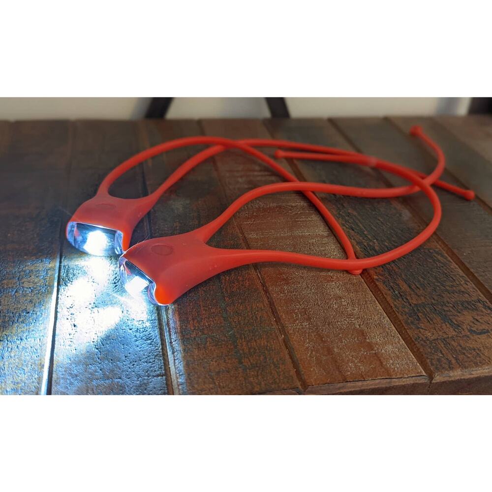 Two Attaching Silicone Flashlights